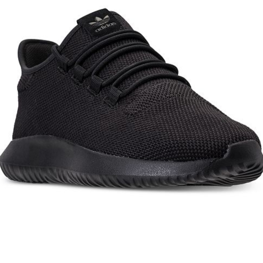 Adidas black tubular shoes